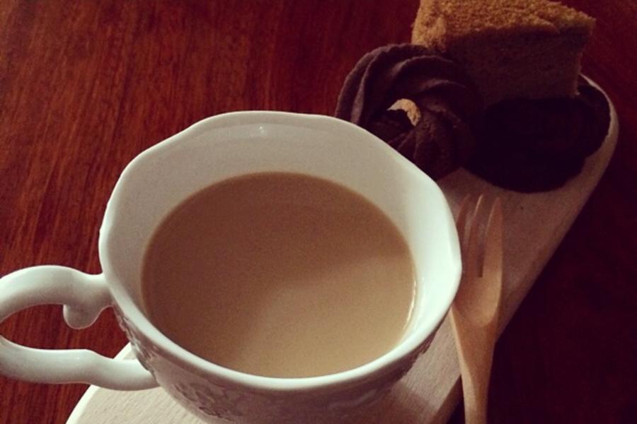 三分钟制作丝袜奶茶