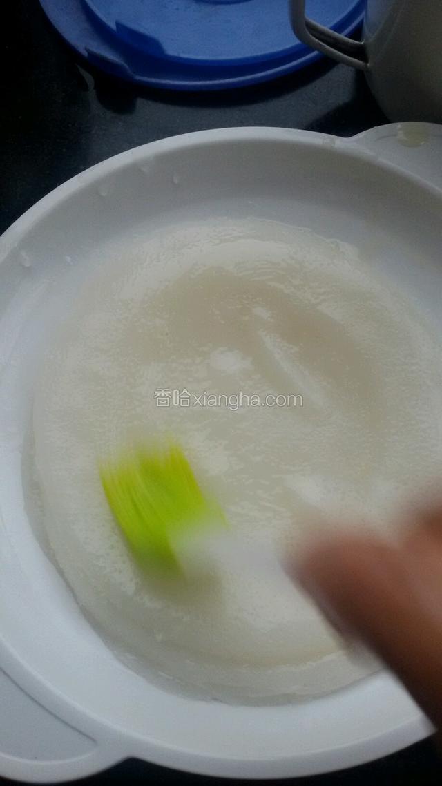 洗面的凉皮