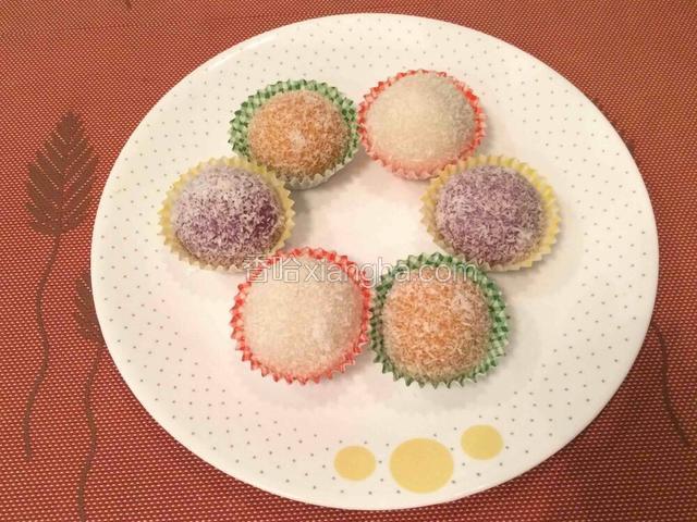三色糯米糍