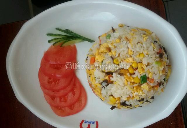 果蔬蛋炒饭