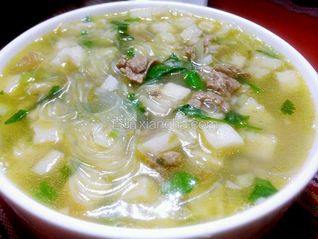 羊肉煮馍