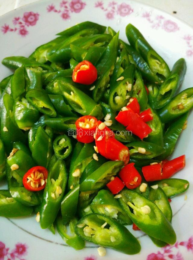 准备辣椒