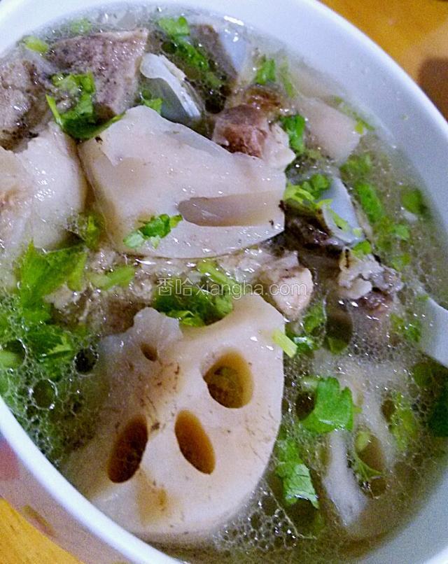 莲藕骨头汤