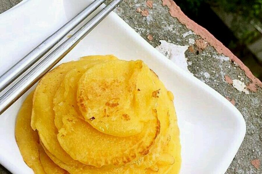 奶香玉米饼