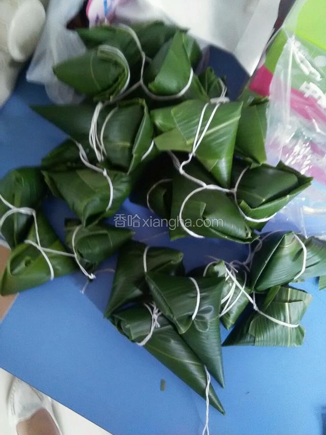 这个就是包好的成品啦！