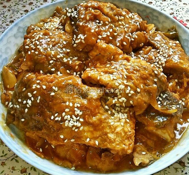 红烧鱼块