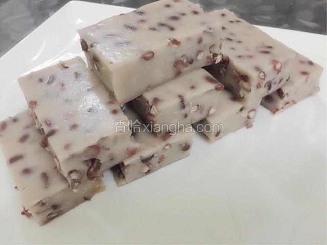 椰汁红豆糕