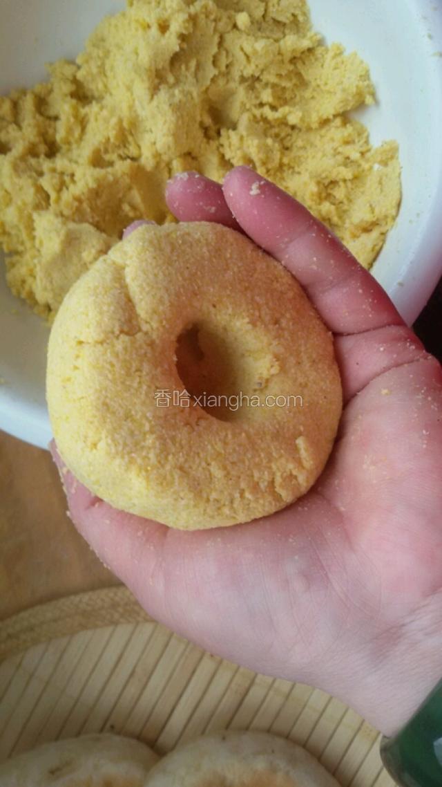 团成窝头