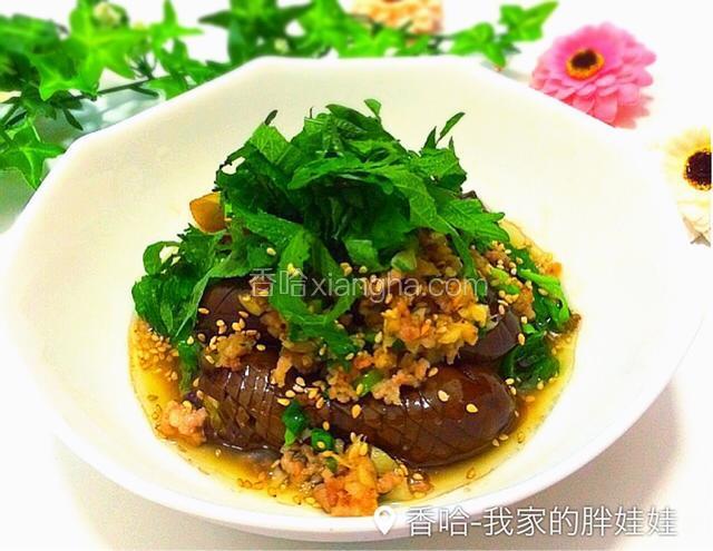 味噌鸡肉淋茄子