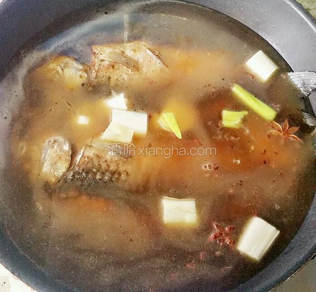 再加入淹没鲫鱼的水