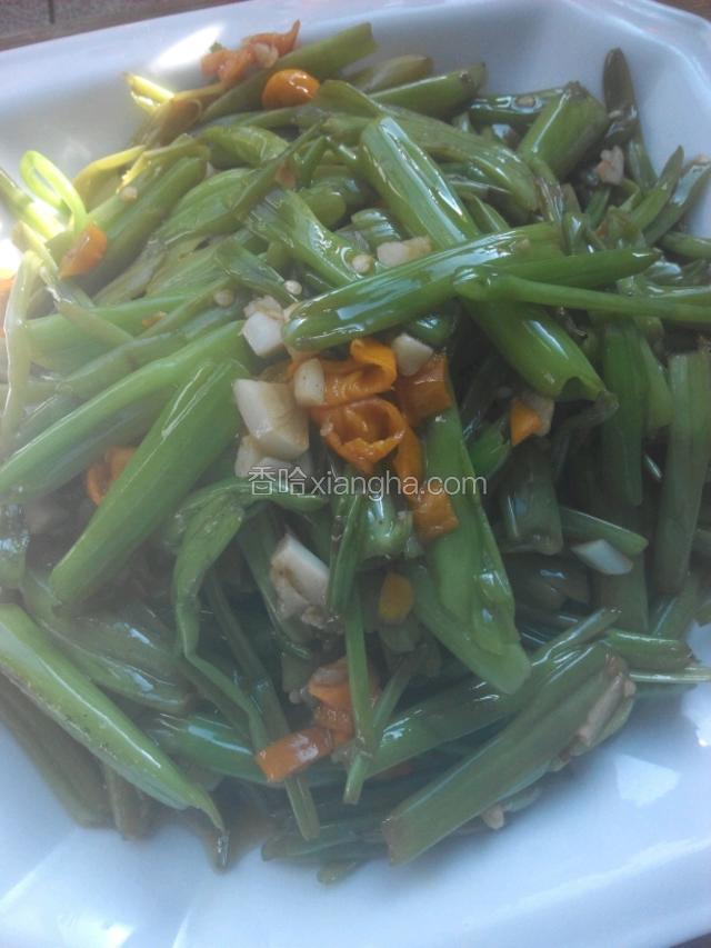 酸辣空心菜杆
