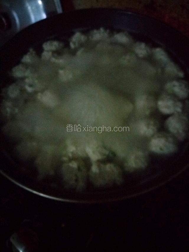 全部下完，煮3分钟就差不多了