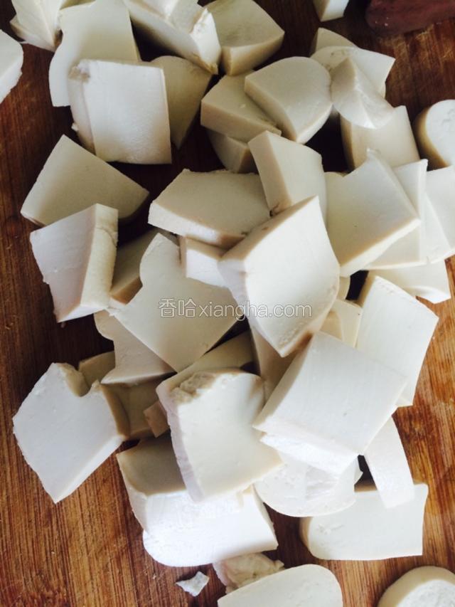 豆腐切块