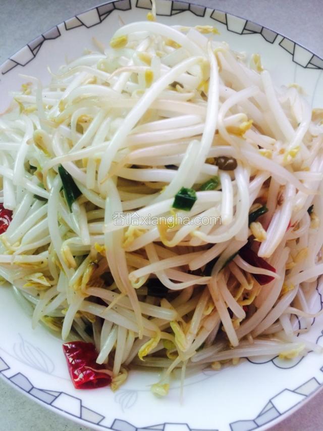 清炒绿豆芽