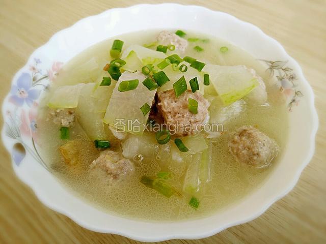 冬瓜丸子汤