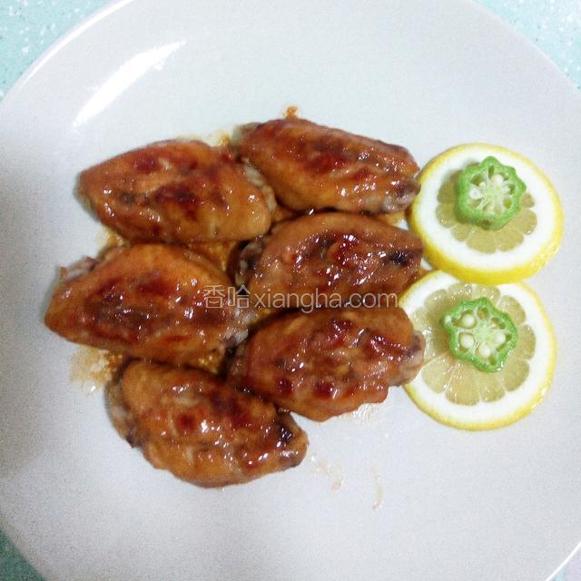 叉烧汁鸡翅