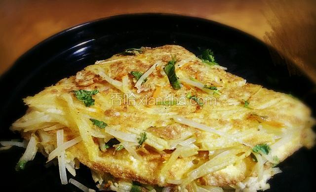 早餐～土豆蛋饼