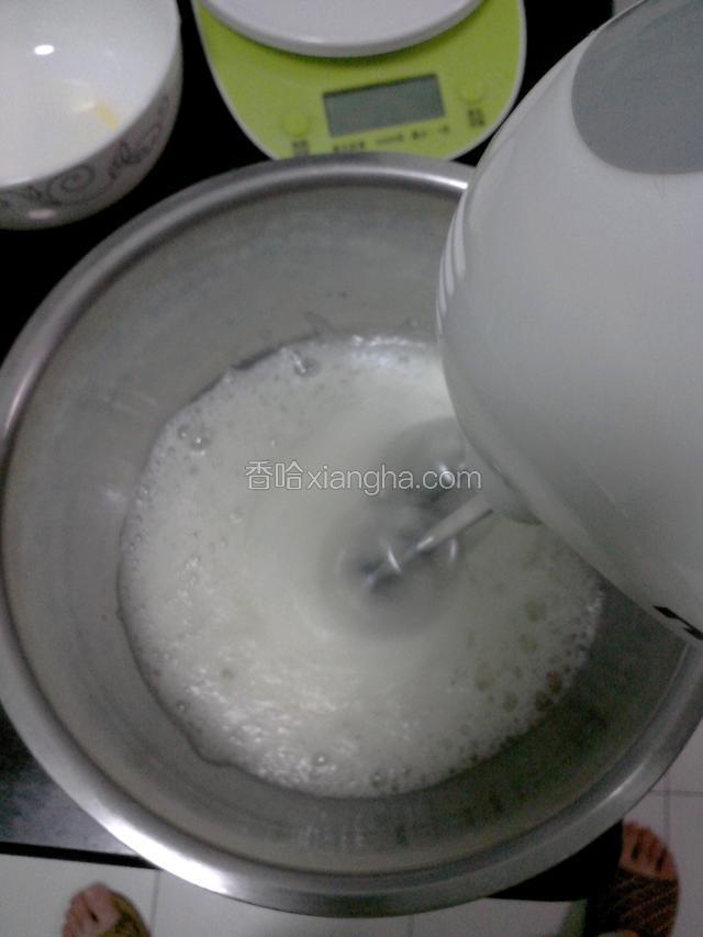 加入第一次糖分