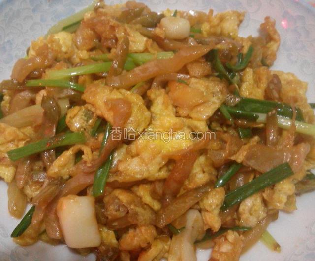 榨菜炒鸡蛋