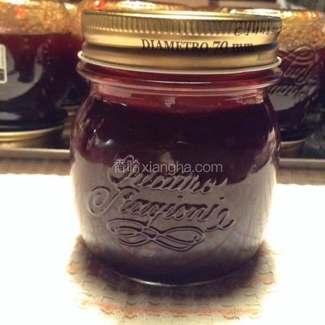 Marmellata di prugne(紫色李子果酱）