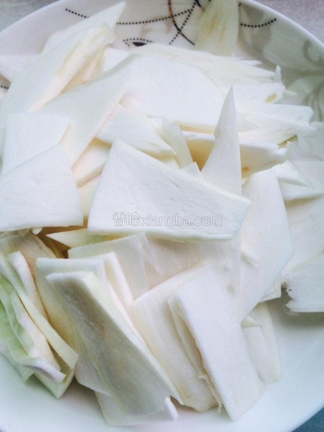 茭白切片