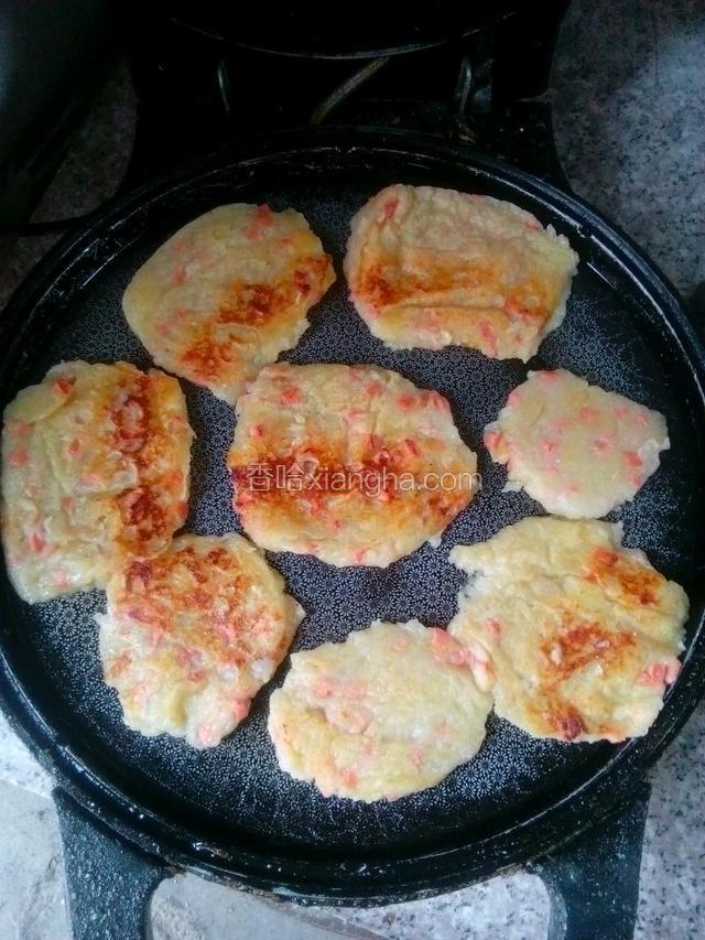 土豆火腿饼