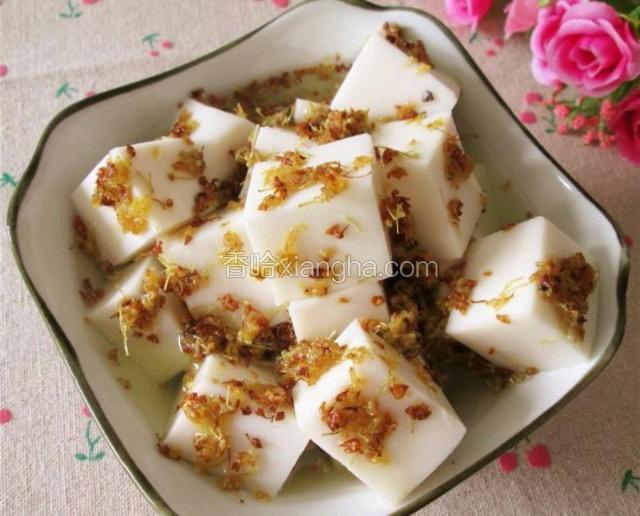 杏仁奶豆腐