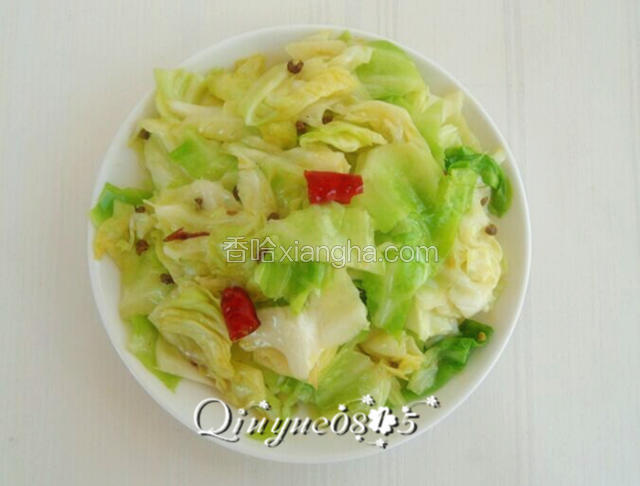 炝炒圆白菜