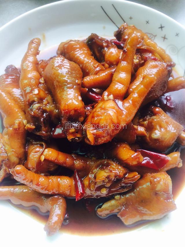 红烧鸡爪