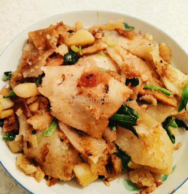 炒饼（烫面饼）