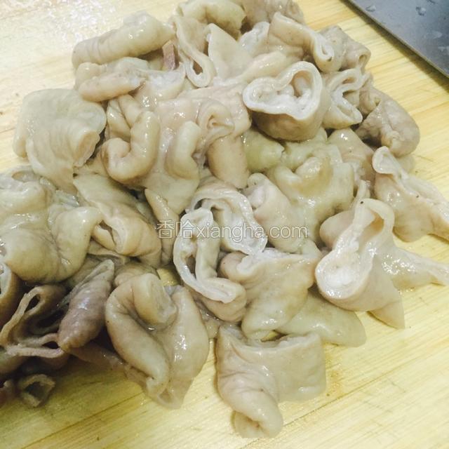 切成块备用
