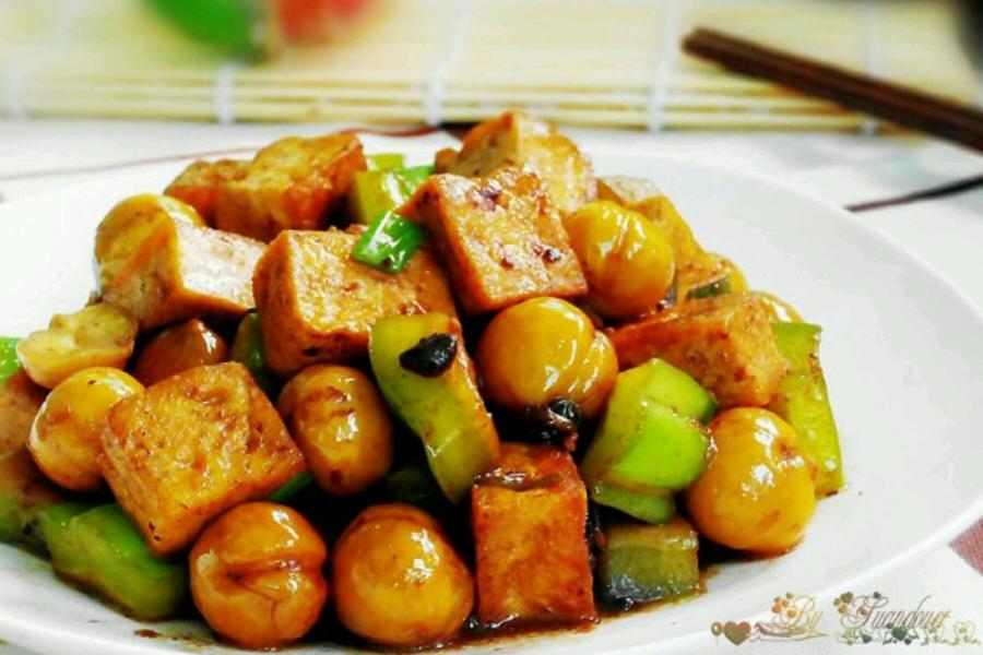 栗子烧豆腐