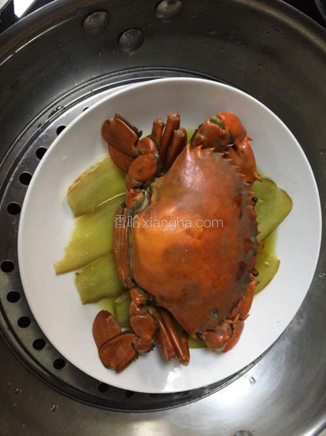 水开后上蒸笼蒸十二分钟