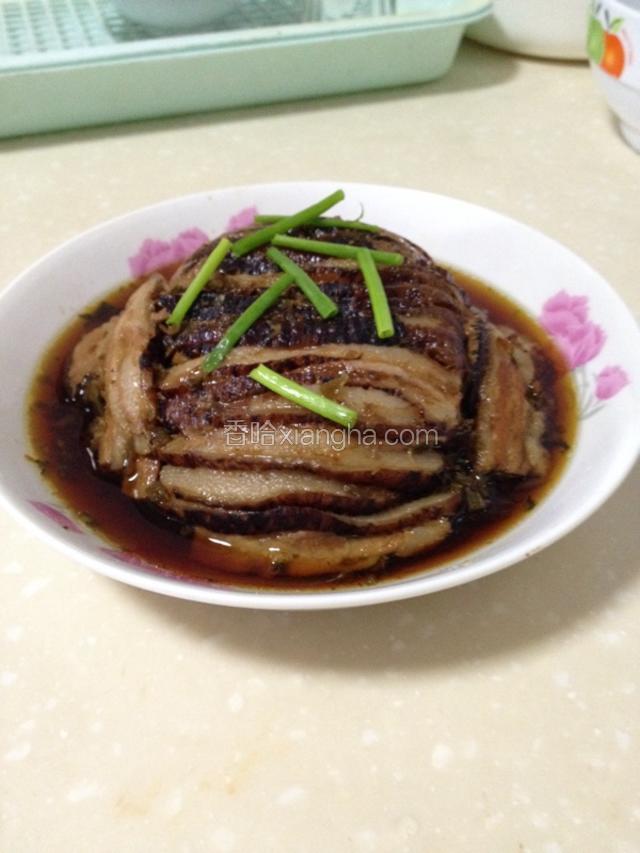 芽菜扣肉