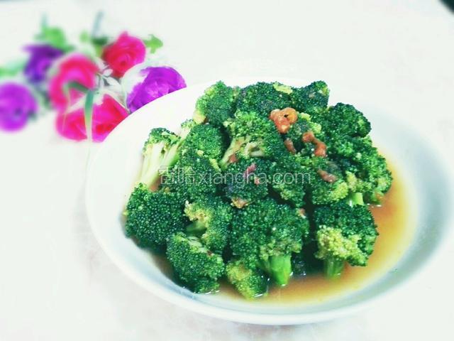 番茄炒西兰花