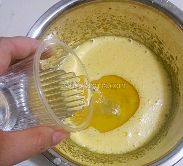 加入适量少许清水