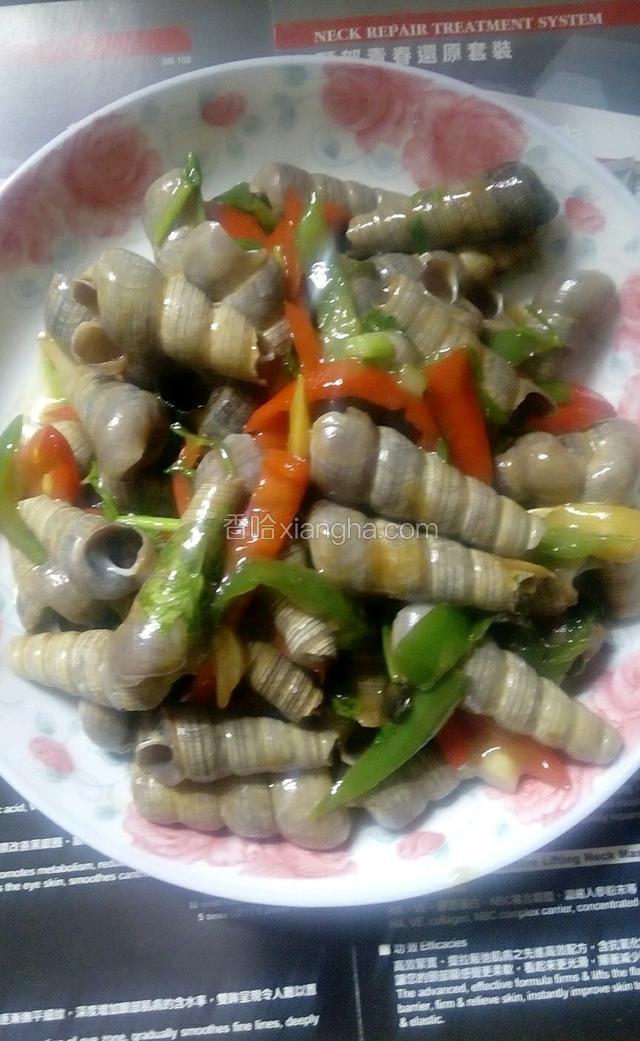 出锅装盘