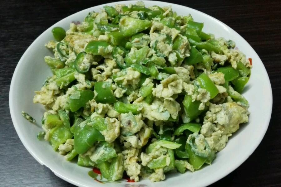 青椒鸡蛋