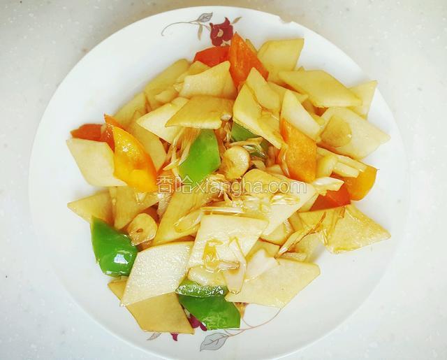 双椒土豆片