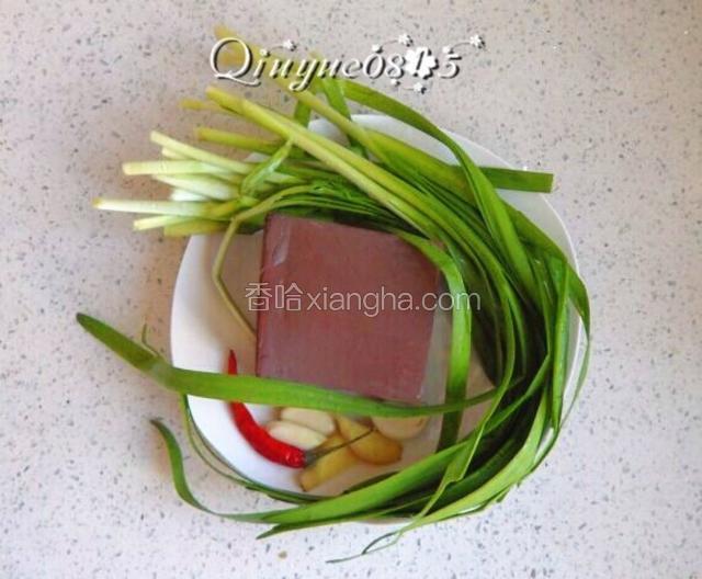 准备所有食材