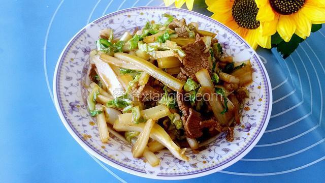 离火成入盘中，享用美味