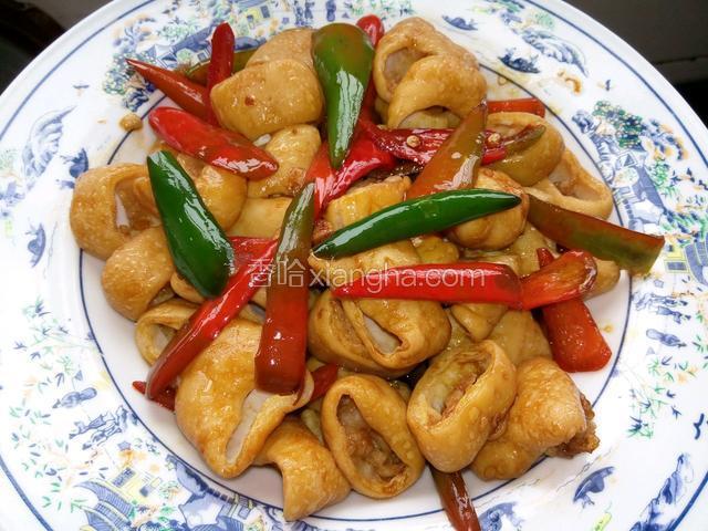 爆炒肥肠