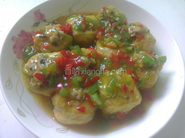 蒸酿豆腐