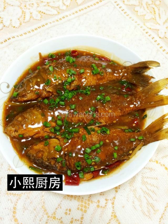 红烧鲫鱼