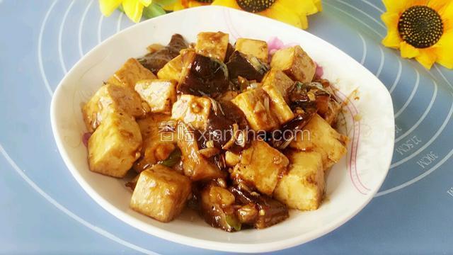 香菇烧豆腐