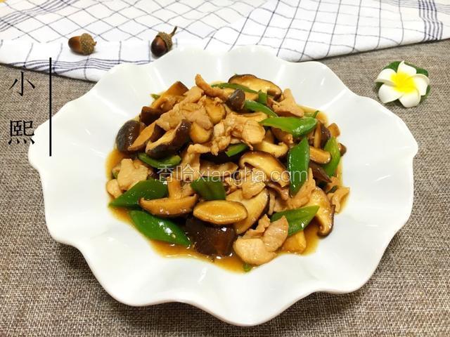 香菇炒肉