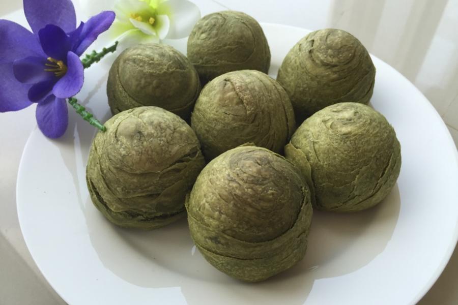 抹茶豆沙酥