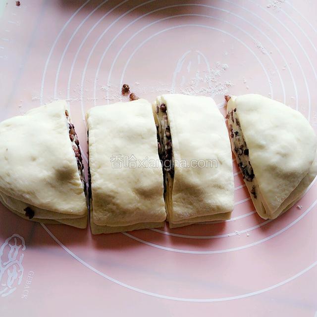 然后切成四段