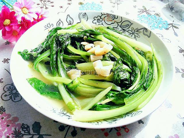 蒜香小白菜