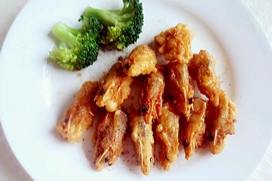 椒盐虾头